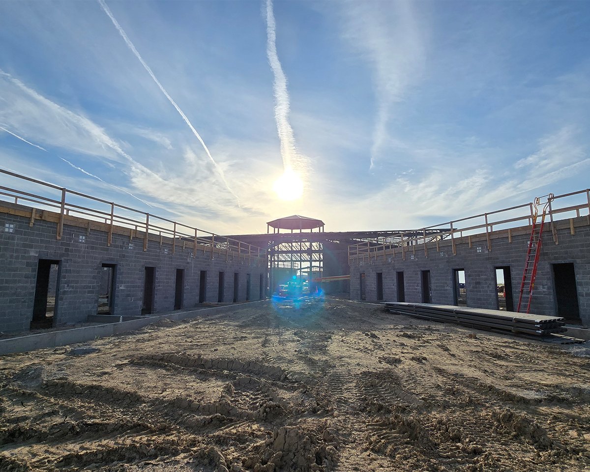 NECorrections's tweet photo. The new multi‑custody facility in Lincoln continues to take shape, thanks to the exceptional work of our construction partners. Their expertise and commitment to working in partnership with our NDCS Engineering team is driving visible progress at the site. #PhysicalPlant https://t.co/sbZw9EgSgf
