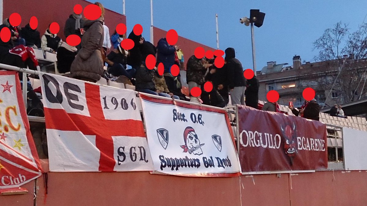 CatGrada's tweet photo. L'any 2002 va sorgir "Orgullo Egarense", com a grup per animar el Terrassa FC. El grup es va dissoldre el 2015, però la seva secció Supporters Gol Nord va continuar com a grup propi. https://t.co/MaRRpGxA3f