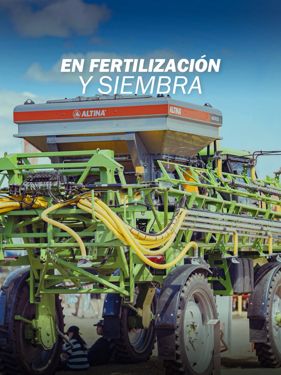 AltinaArg's tweet photo. Todo listo para vernos en @agroactiva 🎯

Viajamos con la gama más completa en Fertilización y Siembra Neumática. ¡Vení a conocer nuevos equipos diseñados para elevar tu rentabilidad con aplicaciones en cobertura e incorporadas! 

STAND 132B
Del 3 al 6 de junio. 

#SomosAltina https://t.co/oSDvRUch7x