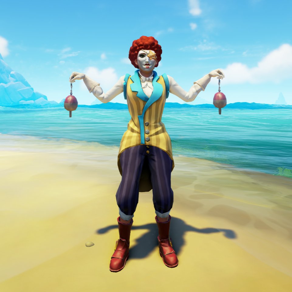 SaintePudding40's tweet photo. Theme : Circus

#StyleOfThieves #SeaOfThieves @SeaOfThieves https://t.co/daY3GFaLNR
