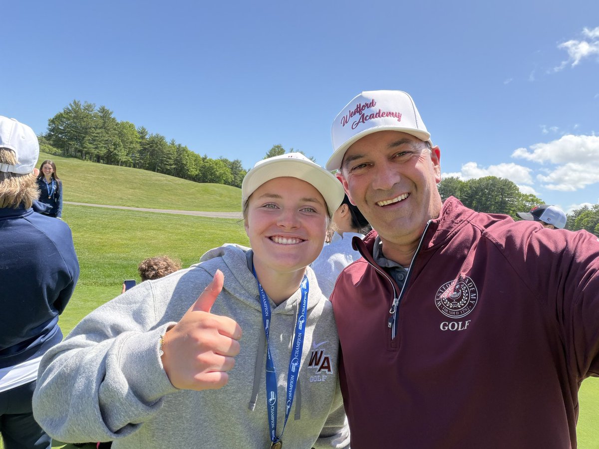 TheWAGhosts's tweet photo. Congratulations to Westford Academy’s Maddie Smith ‘26 for WINNING the MIAA Girls Golf State Championship! Very well Deserved!! University of Memphis is getting a fantastic golfer &amp; a better person!!! @LowellSunSports @LowellSun @GlobeLars https://t.co/VSsQ40BdCZ
