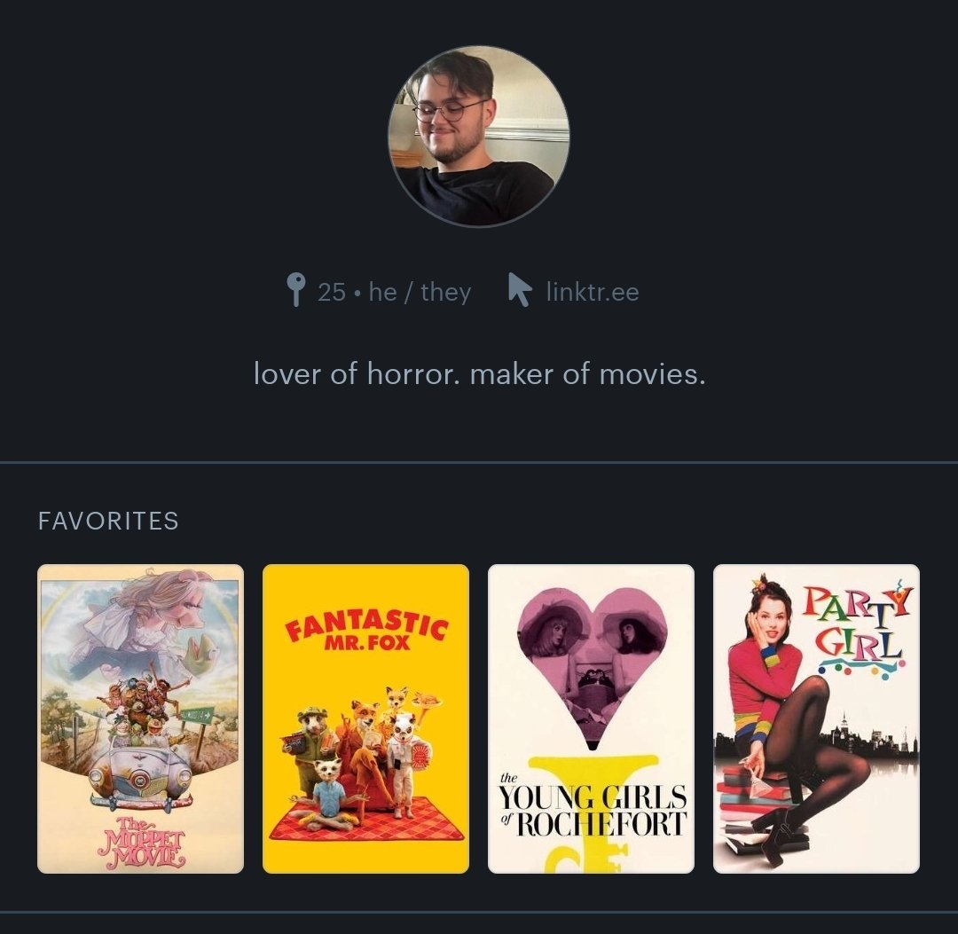 willowshorror's tweet photo. letterboxd vs. user

(i mourn you daily, patron) https://t.co/JwF4MPpRB6