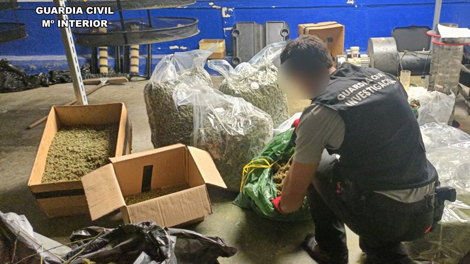 Suradio2's tweet photo. Desarticulado un centro de producción de marihuana y hachís en una nave de Santa Fe.
https://t.co/mri0oYjScK https://t.co/19yU5Y8FEq