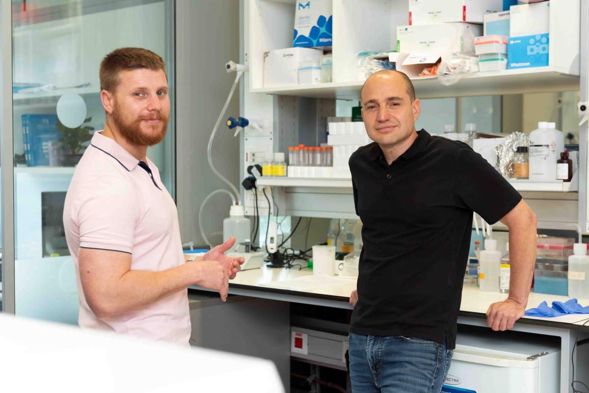 WeizmannCanada's tweet photo. 🧬 What if the immune system could remember cancer the way it remembers a vaccine?

In @CellPressNews’ Immunity, researchers from @ZivShulman’s lab at @WeizmannScience discovered memory B cells that can recognize ovarian tumours and produce targeted antibodies.

#CancerResearch https://t.co/cwTASANnDR