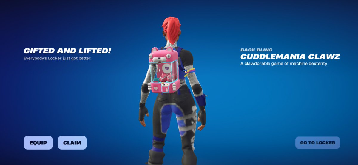 krch852's tweet photo. Cuddlemeania Clawz are being granted to the people who received a gift from a friend or gifted a friend https://t.co/RS9TdnOV8f