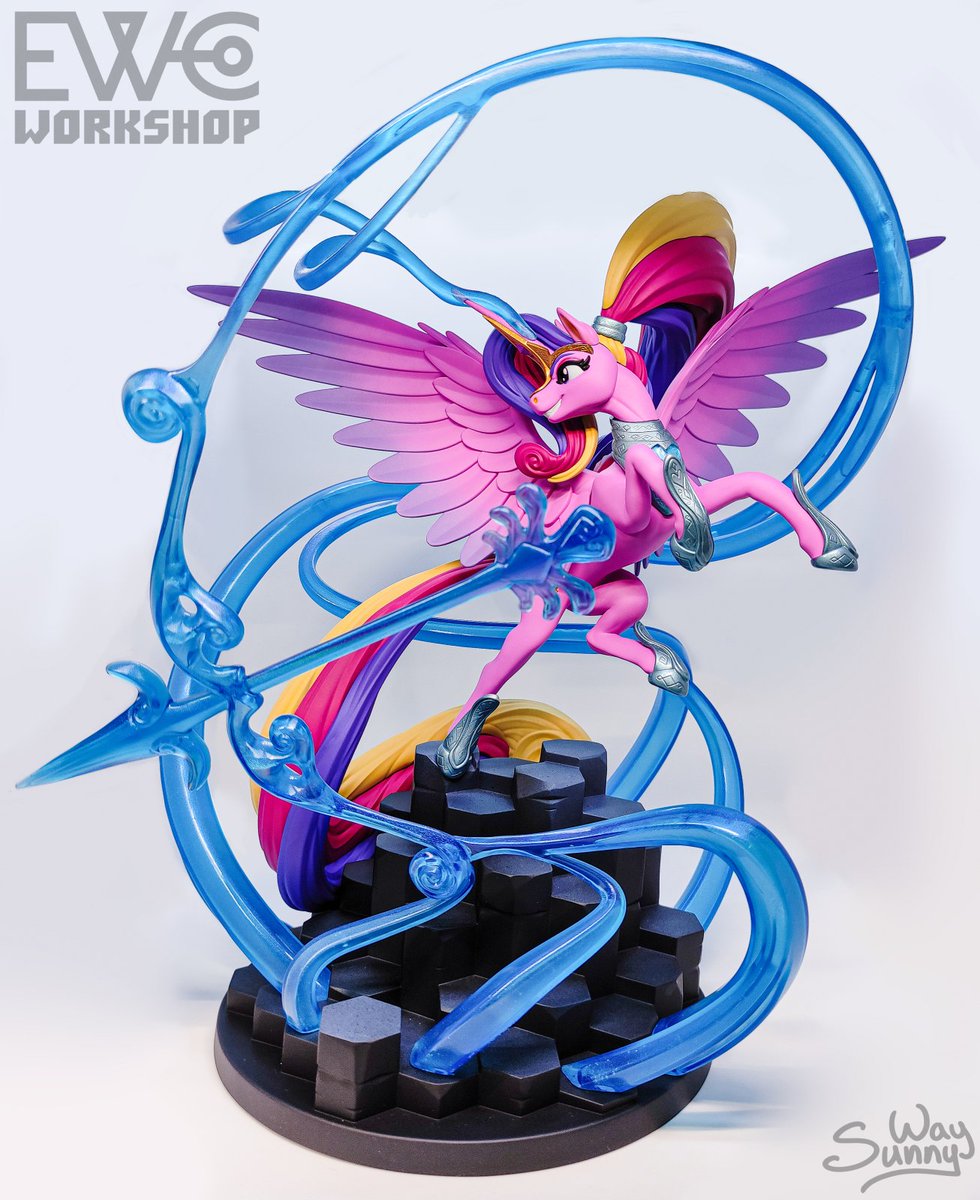 EWCworkshop's tweet photo. Temerity - Photo

Just look at this beauty! Epic, fearless, powerful.. and just a little bit crazy
I absolutely love this figurine of Princess Cadance!
And boy oh boy.. this is one big figurine!

30х30.4х20.7 cm
11.8х11х9x8.1 inch

#MLP #mlpfim #alicorn #figurine #PrincessCadance https://t.co/fLhDtRMctx