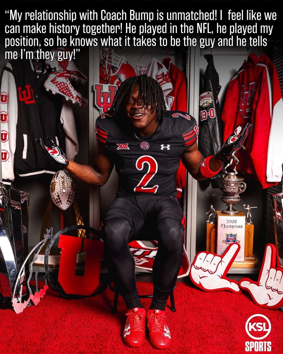 BartleKSLsports's tweet photo. Four-star WR @DeuceGomiller’s relationship with Coach Bumphis seems to be pretty special. https://t.co/8JQms91pDj