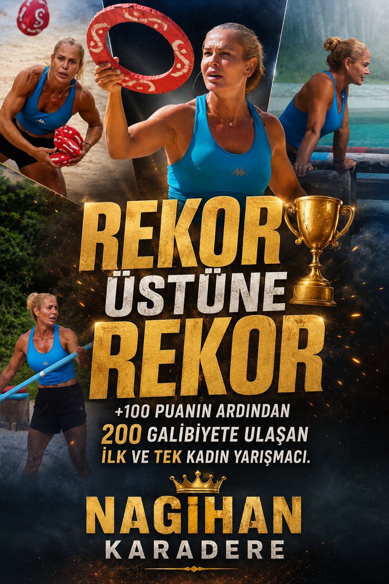 batulovenagi's tweet photo. Ee be diyoruz o zaman Rekor Karadere 👸🏼 #survivor2026 https://t.co/rIzfvuqAb3