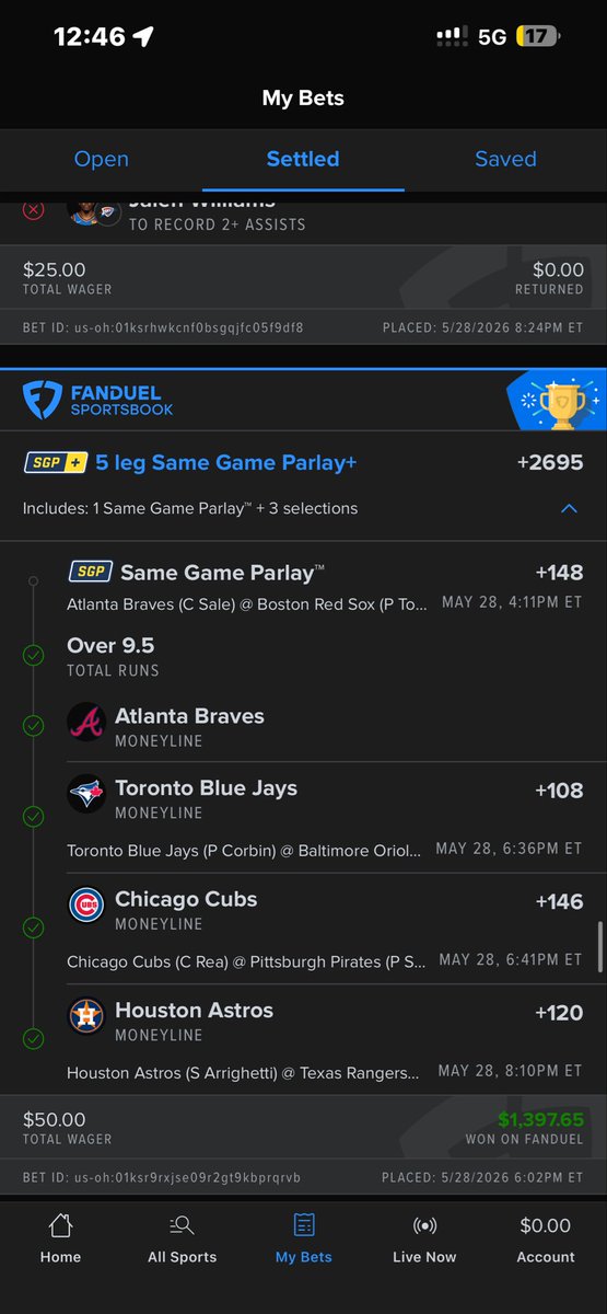 JrPacheco90's tweet photo. #fanduel winner winner https://t.co/VAVMOmjObw