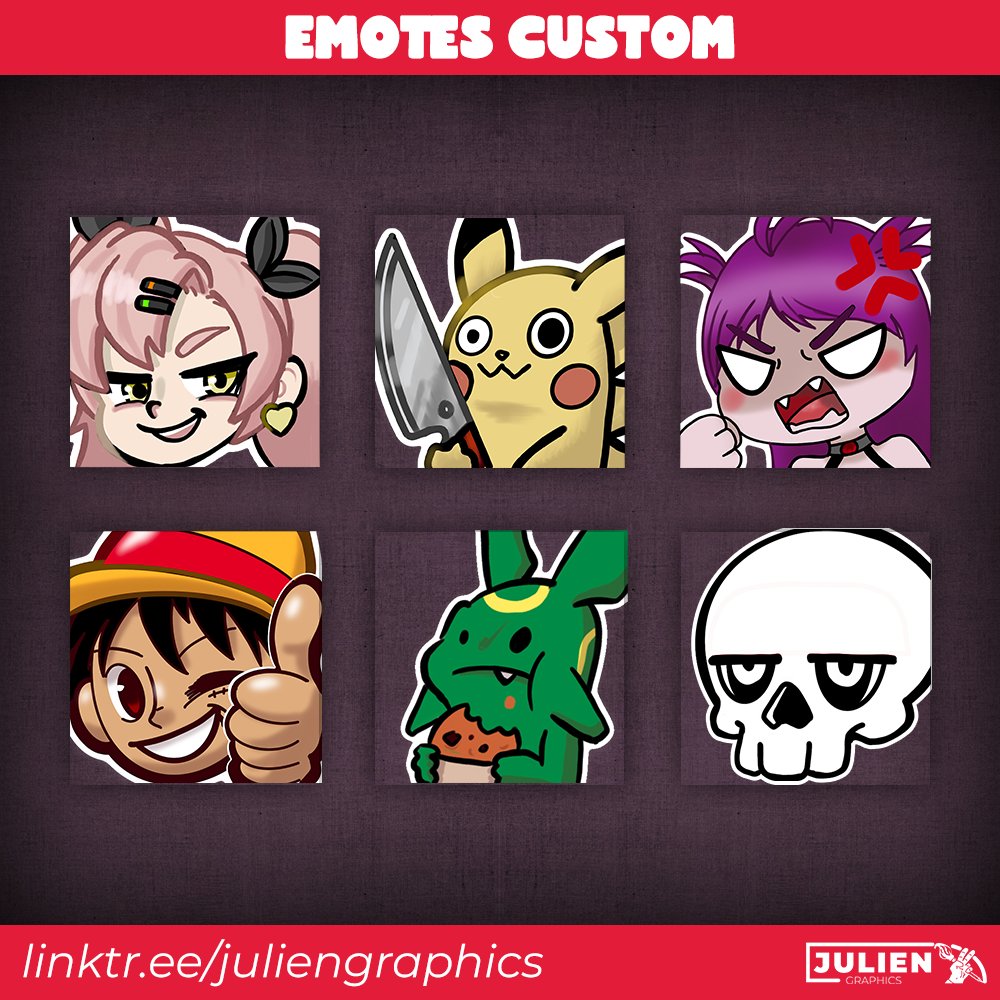 _Spait's tweet photo. Graphiste spécialisé streameurs 🎨 Je crée des emotes &amp; overlays chibi/cartoon sur mesure pour les chaînes Twitch. 300+ créations livrées — commandes ouvertes ! #VGenCode #emotedesign #twitchfr #graphiste #streameur https://t.co/k7YUa8S1E5