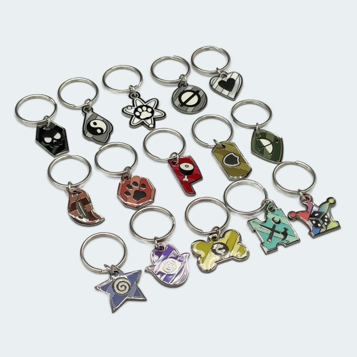 TheMaestroTeam's tweet photo. As promised, we are sharing photos of the Mewgenics pre-order merch as we approve the samples we are getting.

The keychains are up first and they look absolutely phenomenal!

Check out these keychains and more Mewgenics-y goodness here: https://t.co/hxck5lhtW1

@edmundmcmillen https://t.co/LkwgwdoSNA