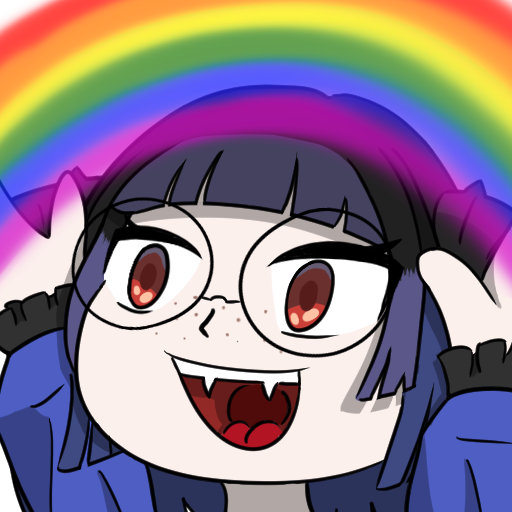 VampyMixVT's tweet photo. Merry Pridemus Montherino
To all you lovely bloodbags the only person you need to be is yourself~ I shall raise a goblet of blood to each and every one of y'all! 🍷💙 https://t.co/kH6FyEKudI