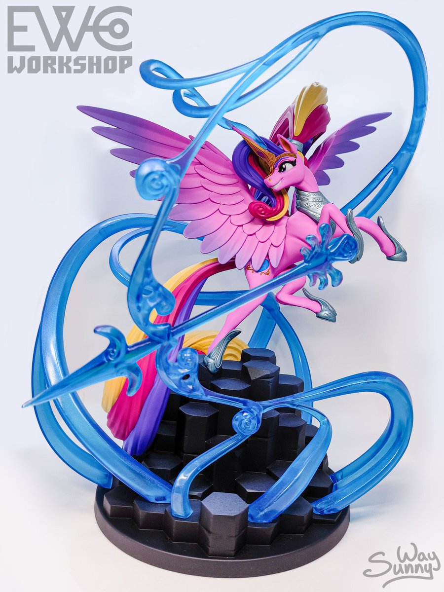 EWCworkshop's tweet photo. Temerity - Photo

Just look at this beauty! Epic, fearless, powerful.. and just a little bit crazy
I absolutely love this figurine of Princess Cadance!
And boy oh boy.. this is one big figurine!

30х30.4х20.7 cm
11.8х11х9x8.1 inch

#MLP #mlpfim #alicorn #figurine #PrincessCadance https://t.co/fLhDtRMctx