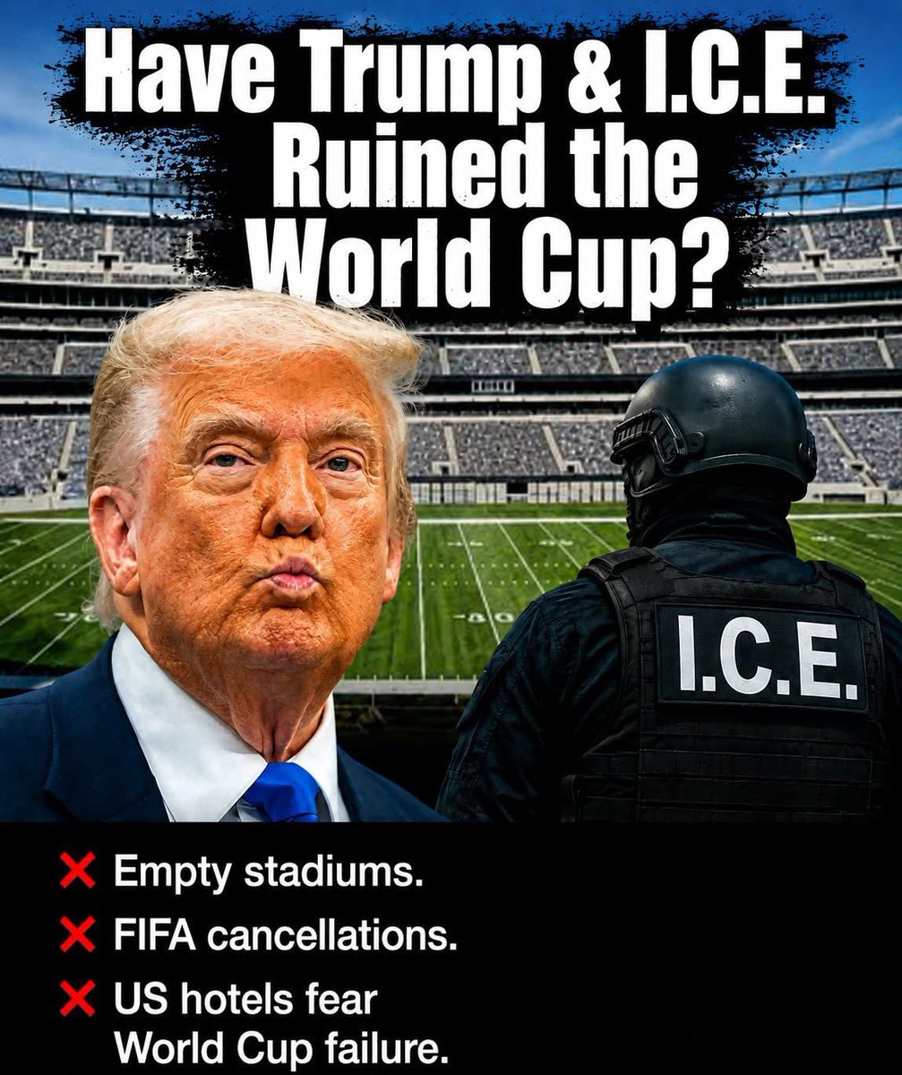 Gianl1974's tweet photo. Theres NO Doubt theyve Ruined it. Only countries fan bases that are safe are certain European Countries. No one wants to pay $435 in Tourist Visa fees per person which is a $250 increase. They will have to give away the Tickets at this point. Hotel Sales down and plenty of tickets availablem
#FIFAWorldCup #fifa #football #soccer