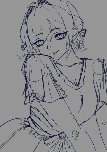 ArmL_01's tweet photo. A quick post with a sketch I did today to thank @Piouppi who advertised my artworks on some of her discord servers ! It means a lot 🩷
Merci pewppy🌸
#coms #comsopen #art #vgen https://t.co/1PEloztnXg