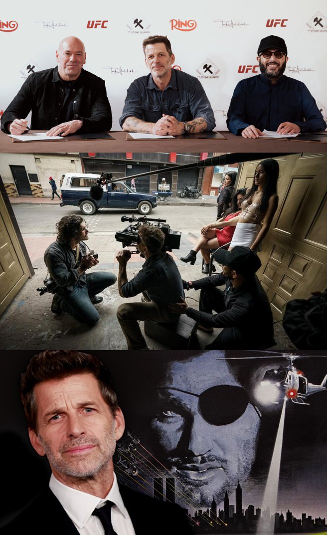 hellblazer1889's tweet photo. Zack Snyder's got coming:

- Brawler

- The Last Photograph 

-Escape from New York

With the acquisition of WB by Paramount, Zack will have even more power

...meanwhile James Gunn is nervous because his universe is flopping

Zack Snyder always win https://t.co/eexJBMs1te