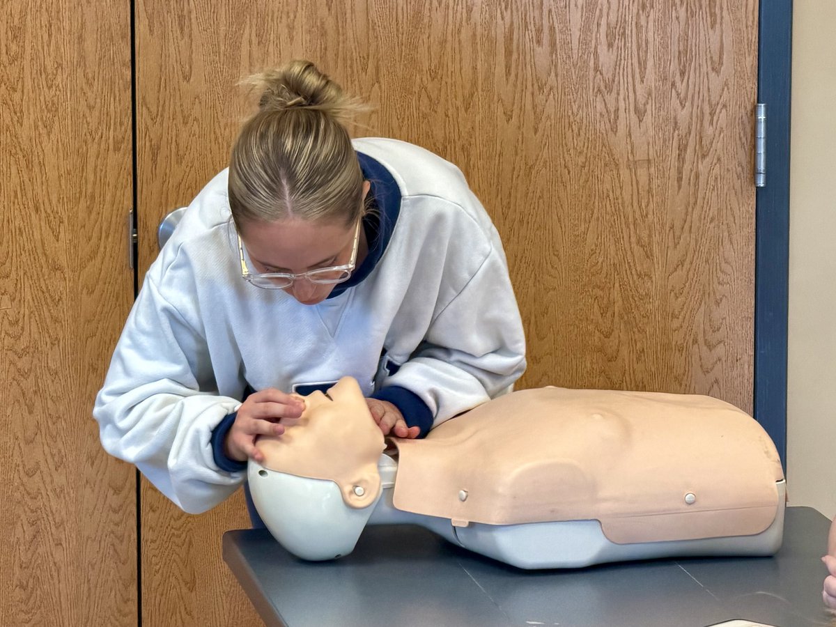 MetroWestFire's tweet photo. Last week, Metro West firefighter/paramedics spent time with summer camp counselors from the City of Ellisville Parks and Recreation, providing hands on training in CPR, AED use and first aid ahead of the busy summer camp season.

From recognizing emergencies to learning lifesaving skills, this training helps ensure counselors are prepared to respond with confidence should an emergency arise. We appreciate the City of Ellisville Parks and Recreation’s commitment to safety and the opportunity to support those caring for children throughout the summer. #YourLifeOurMission