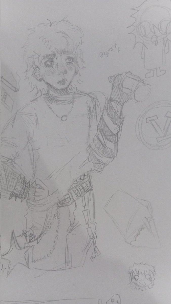 ENA_404's tweet photo. redesenhei um desenho de 2024
(que eu achei guardado entre as pastas) (*´ー｀*) https://t.co/oilq5xtPZH