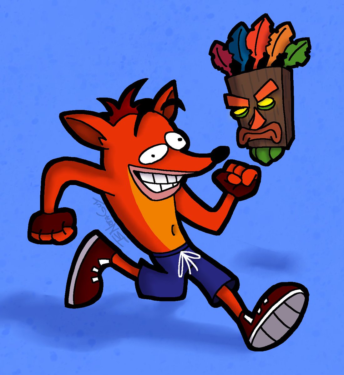 IsNotaGuy's tweet photo. I played Crash 1 yesterday, it was pretty fun fr fr
#crashbandicoot #fanartㅤㅤㅤㅤ https://t.co/r2XB0ttuUM