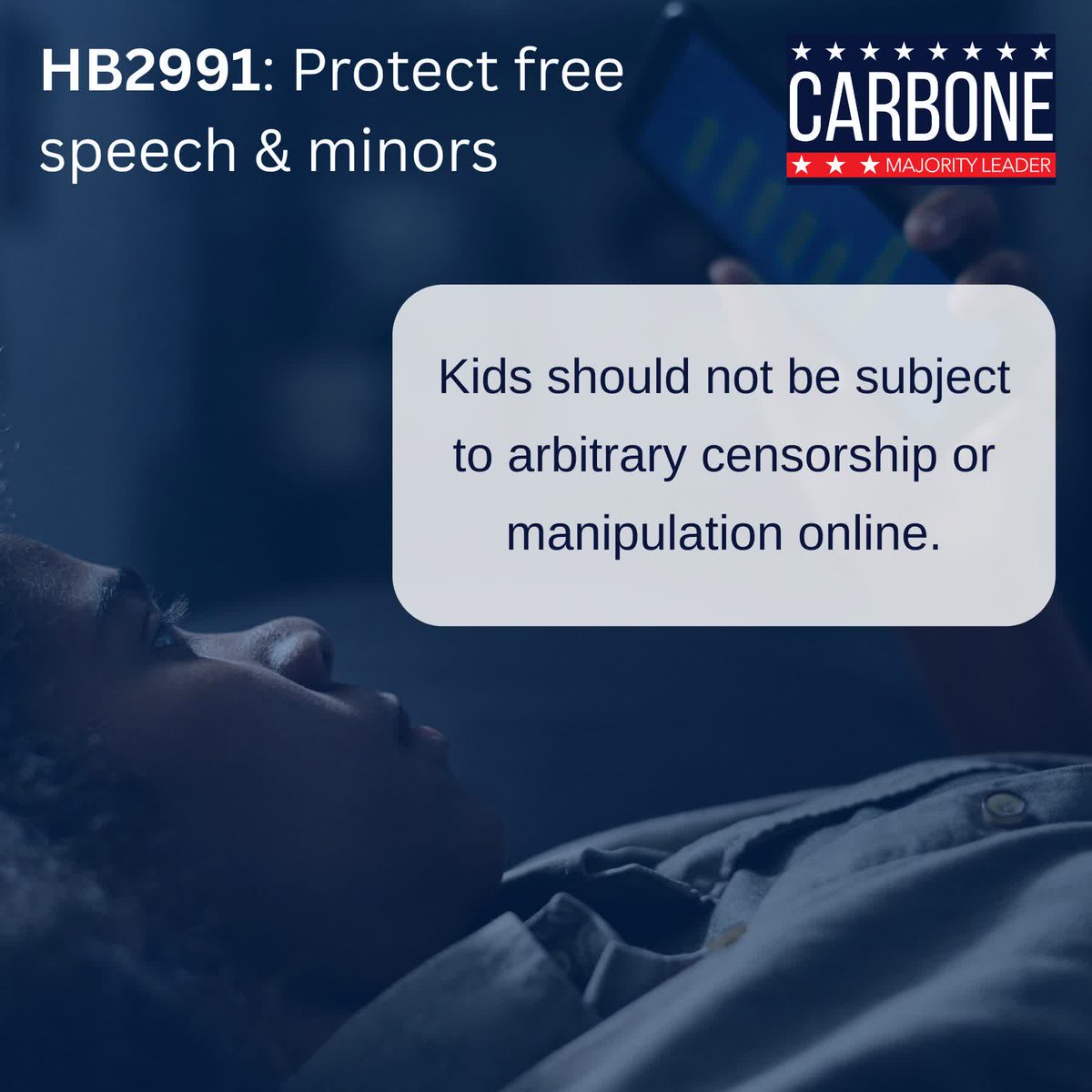 MichaelCarbone's tweet photo. Kids should not be subject to arbitrary censorship or manipulation online. Rules must be clear and consistent.
Learn more: https://t.co/DLhDpRTxOj https://t.co/fnSRVcNyQW