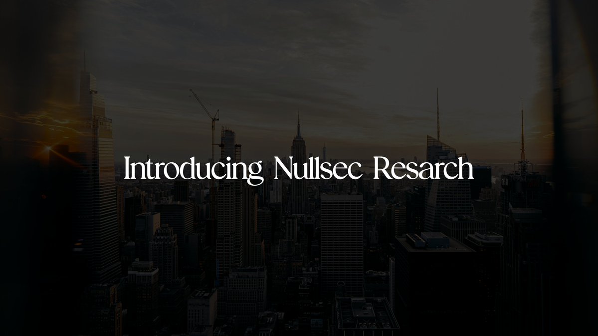 Nullsec Research tweet media