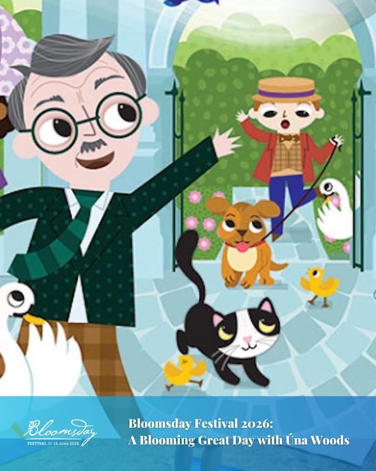 bloomsdayfest's tweet photo. Úna Woods is a children’s book illustrator and author who lives in Dublin with her husband and two children and their ginger cat. 

Tickets and more information can be found on https://t.co/7BbS492BNB https://t.co/OQ9FVOUx6L