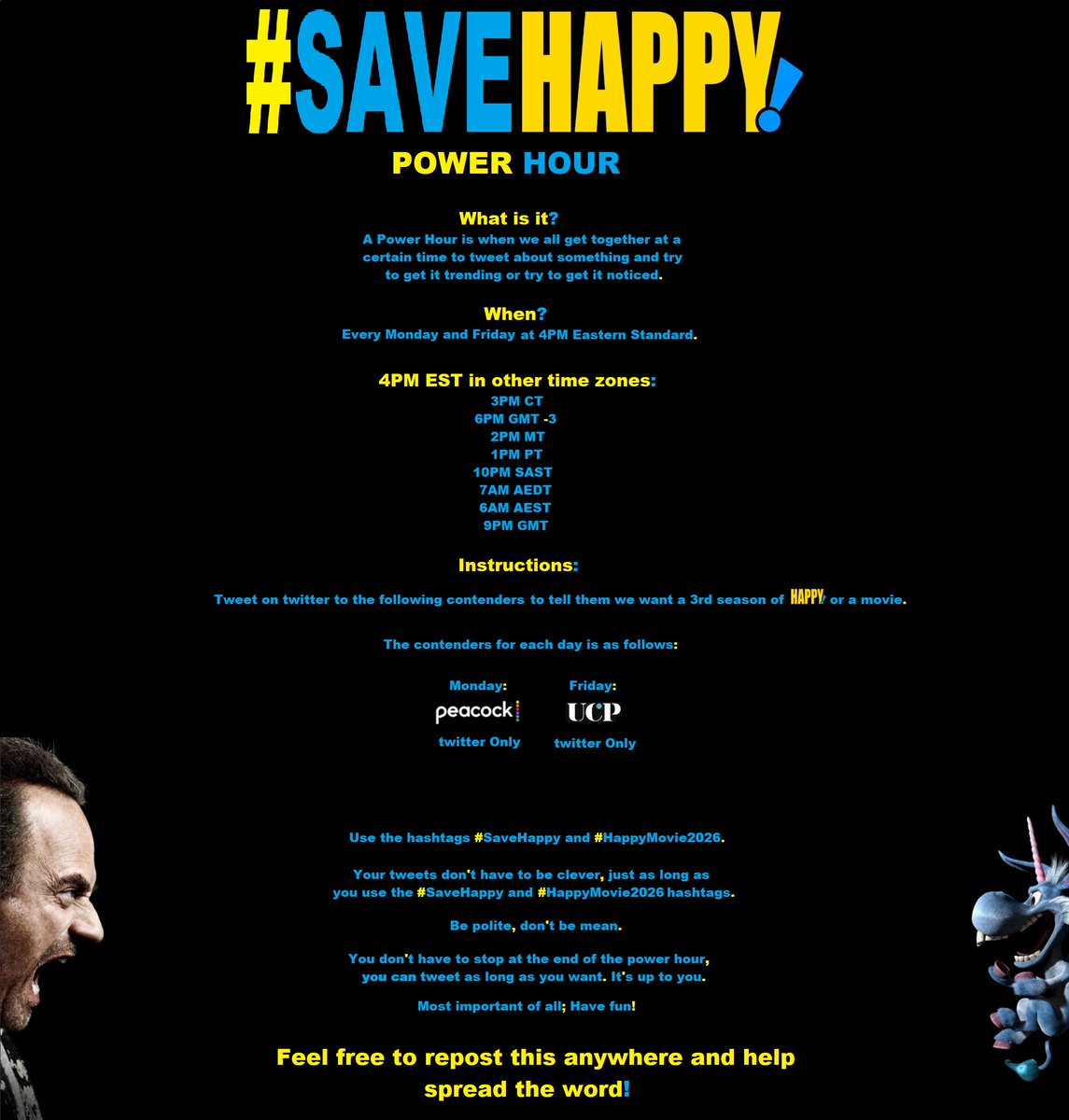 SaveHappyNow tweet picture