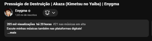 CelsoMaiaFilho's tweet photo. O homem já está no em alta

isto é, com uma música menos comercial de 8 minutos

Absolute Enygma. GOAT. @dillenygma https://t.co/aiRywqtpmU