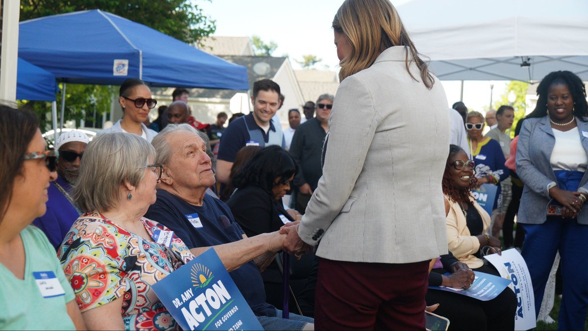 amyactonoh's tweet photo. Amazing event in Cleveland Ward 2 this weekend! Too many communities across the state are struggling with gas prices, grocery bills, and rising property taxes. They’re fired up and ready for a governor that is truly on their side in the fight for an affordable Ohio. https://t.co/Hm1E2Evqvb