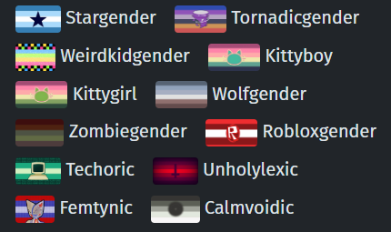 intrwebz_'s tweet photo. HAPPY PRIDE MONTH!!! *blasts you with my queer labels* https://t.co/TpCTUEXqBs