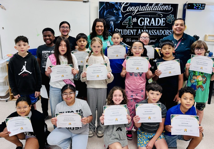 SchertzES's tweet photo. A huge THANK YOU to our incredible Student Ambassadors for your leadership, positivity, and dedication throughout the year. You represented our school with pride, you made a lasting impact on our campus community. 💚✨ https://t.co/RZfQq6bHct