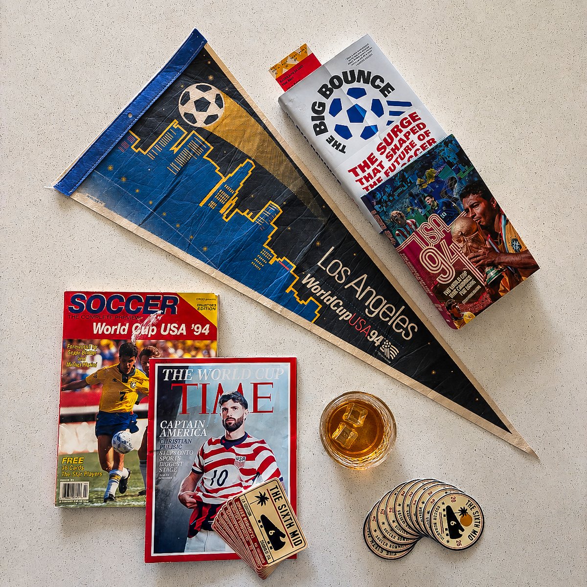 PabloFCoppola's tweet photo. Happy #FifaWorldCup month. The cup that changed everything on this soil is back. Pour something. Stay a while https://t.co/YFqcrAhxhv