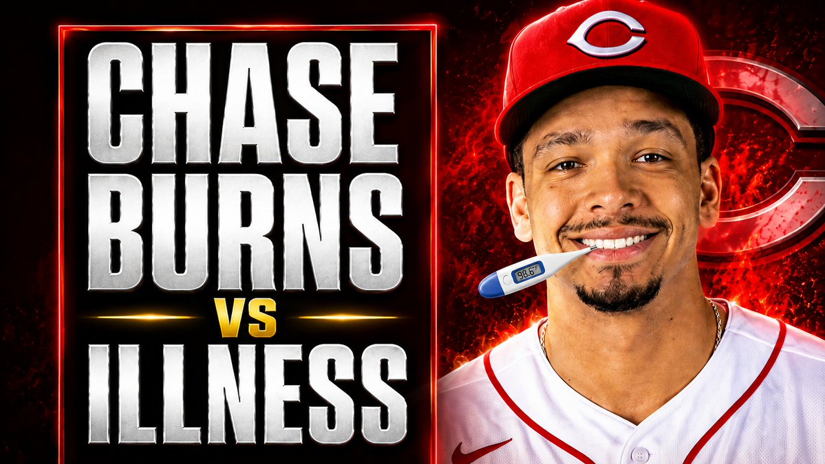 SamEhrlich's tweet photo. Chase Burns faces off against illness! Here's 4 ways he could prep to treat his virus! https://t.co/pamazctXsb