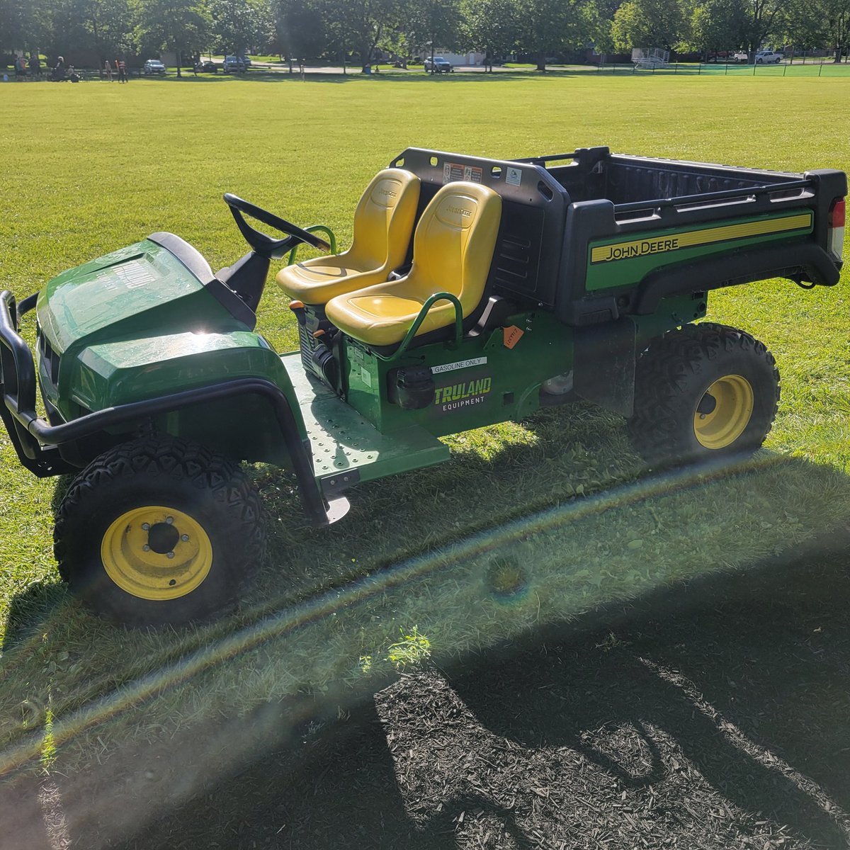 loubclassic's tweet photo. Our next thank you goes out to Brent Lefeld and the crew at Truland Equipment for donating the use of a gator for the weekend for the LBC committee.  There is a lot of travel among 6 diamonds during the entire weekend.  Thank you! https://t.co/p0yf48nXaL