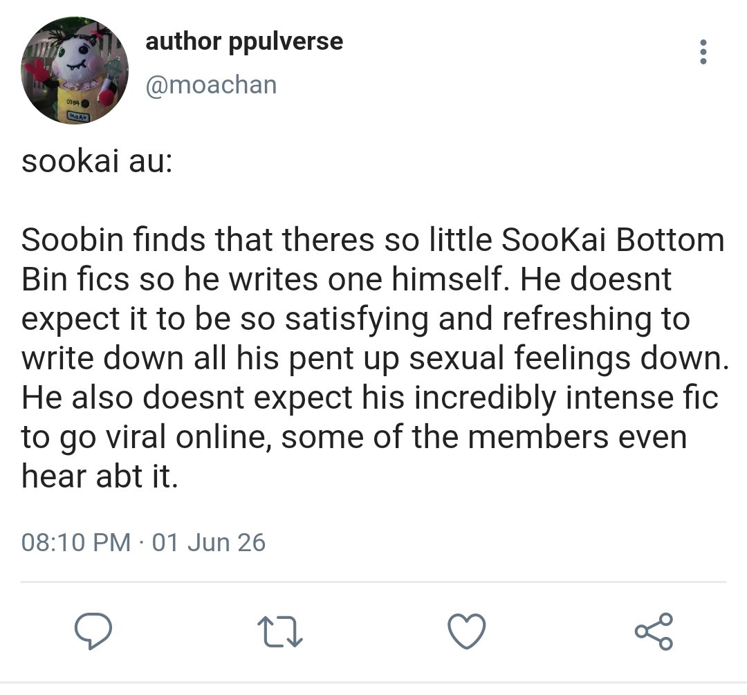 txt_threadfest's tweet photo. yummy sookai unclaimed prompts 🥰 don't leave them hanging there! it's not too late to claim them and join the fest, bc late joiners can have time to finish their aus until July 29!! more info in the replies ⬇️ https://t.co/txxlWdQEq6