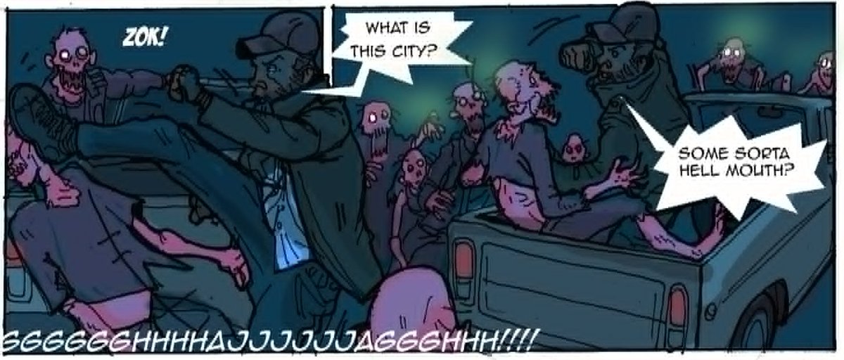 dieboldcomics's tweet photo. Vampires vs Zombies July 1 Kickstarter https://t.co/KRuZfXUpbr