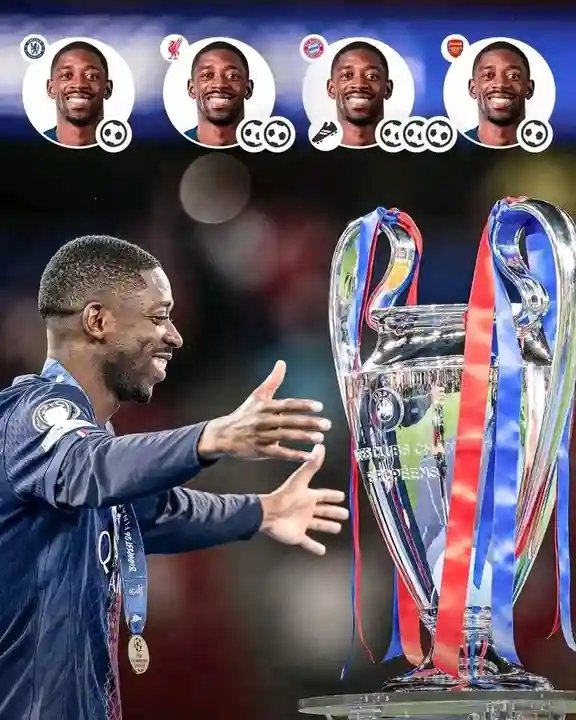 astral_44king's tweet photo. So if mbappe carry France win WC 
He dey lowk help dembele win another ballon d'or😂? https://t.co/rf5IWWlQOf