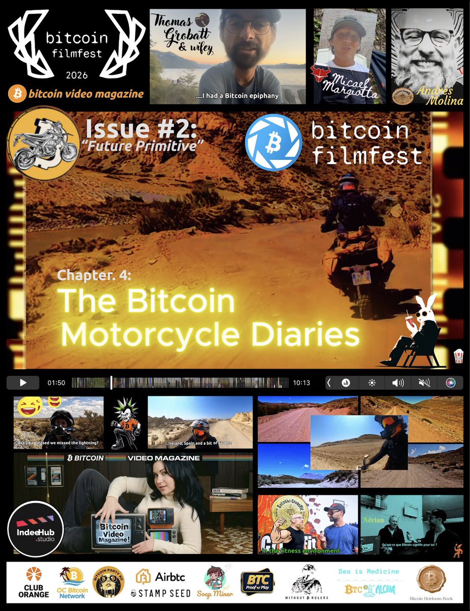 ezCoinAccess's tweet photo. If it weren’t for the support of an awesome community, The Bitcoin Army, and fellow Plebs like @OGBringFacts & @JoshuaDHCM and many of you others, Bitcoin Video Magazine may not have gotten off the ground.

Thank you all for your support, for sharing and subscribing and for “WARNING YOUR FRIENDS!” 😂🤣

We’re so excited to be featured THIS WEEKEND at The International Bitcoin Film Festival @bitcoinfilmfest June 4-7th in Warsaw, Poland 🇵🇱!!! 

Check out Bitcoin Video Magazine and “come jump in with us!”