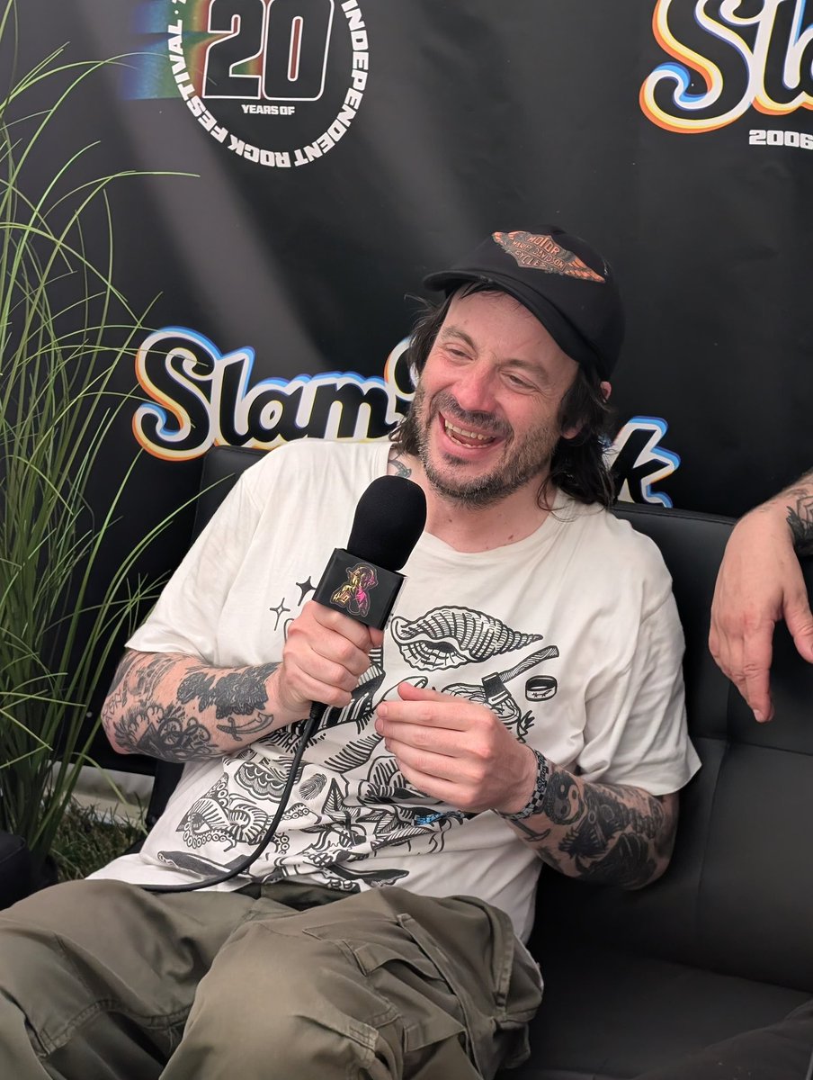 markandmepod's tweet photo. My favourite interview during the whole of @SlamDunkMusic was with the incredible @cancerbats 

Listen to the podcast special now on Apple Podcasts, Amazon Music, Spotify (all links in bio) #cancerbats #markandme #podcast #slamdunk 

📷 @martinstreet1979 https://t.co/FhSYaXtx7O