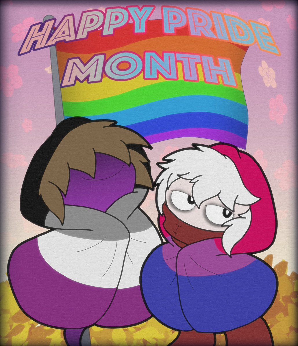 MissKD476's tweet photo. Hey howdy hey! Happy Rainbow Month folks. https://t.co/wnMspwK9pi