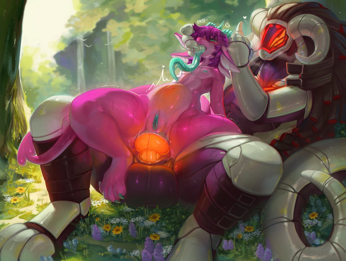 CeraFeris's tweet photo. He wanted to show her that he could make her stomach glow.

Art: @Lapikili1 
Boy: @crocsleeve https://t.co/lp9WVL2isM