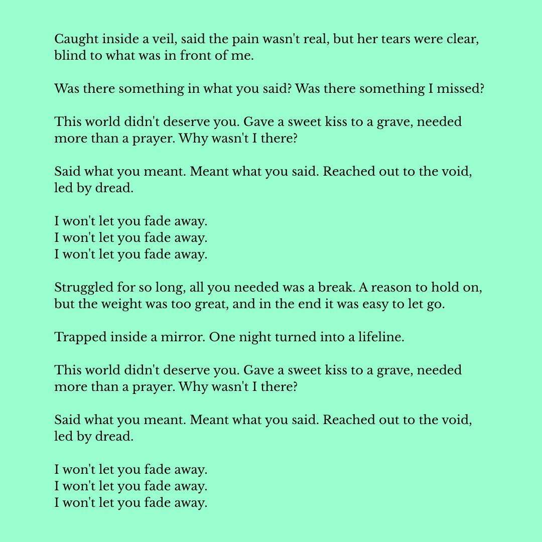 thisguypax's tweet photo. Last Kiss
#poetry https://t.co/f0hkbNUwAh