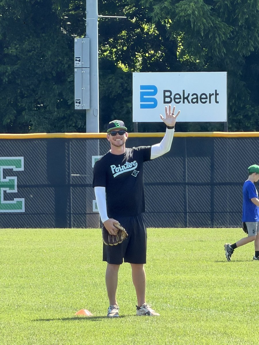 VBSDbaseball's tweet photo. Day 1 of camp is in the books. 
We will see everyone back out at the Field of Dreams tomorrow! https://t.co/w07hmTQvy6