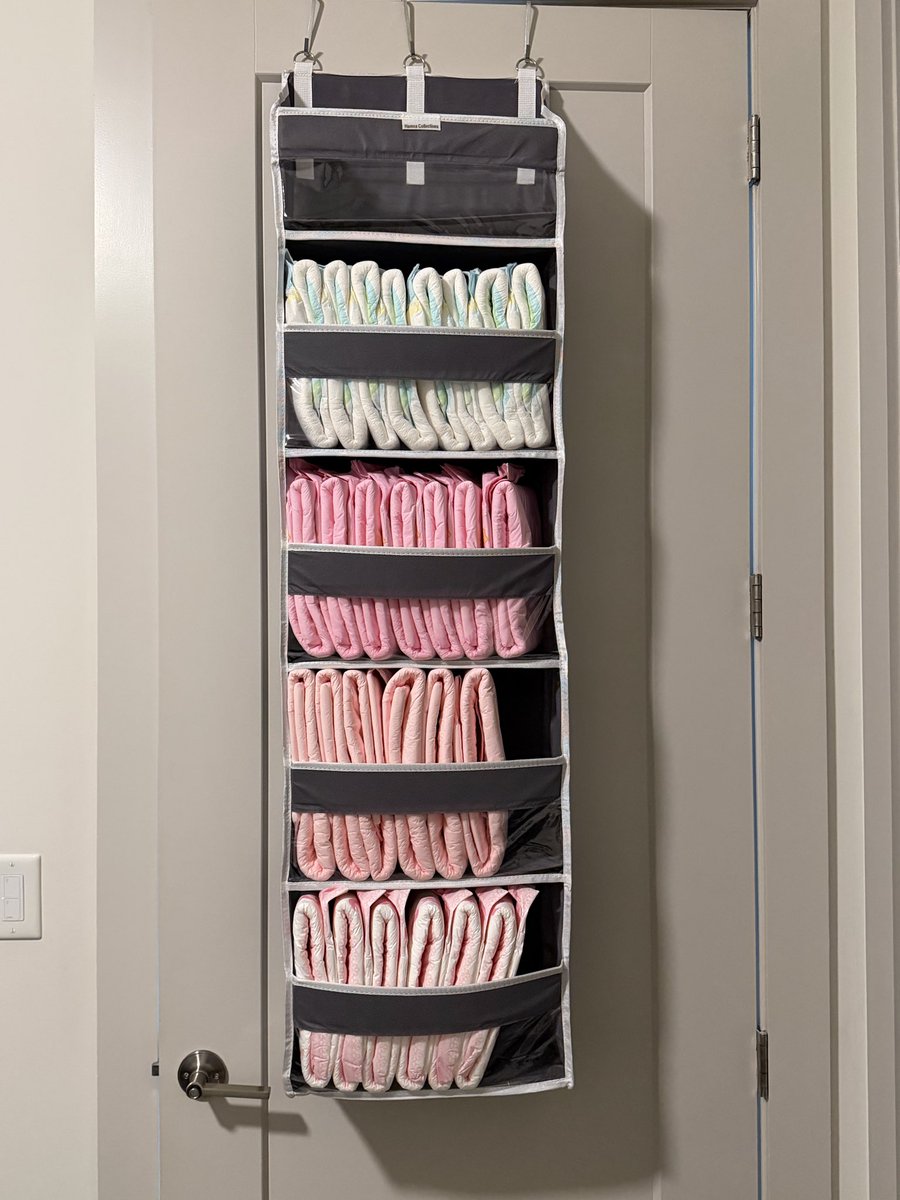 Alice_Rabbit13's tweet photo. Took this idea from someone else on here but it’s so cute!! It hides the ABDL stuff from the plain view until the bedroom door is closed. Gotta hide the diapers 😂 https://t.co/K6pPLPFAPA
