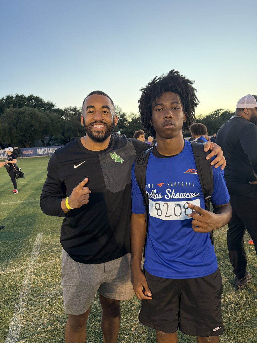 JDMitchell09's tweet photo. Great day at @SMUFB competing, learning, and building relationships with coaches. Thankful for the opportunity to showcase my abilities and continue developing my game. 
@CoachHaney_ @JoshuaEargle @CoachBradshaw89 @CoachAmoako 
@TheCoachNWard @CoachVirgil_ @Coach_D_Wynn https://t.co/kbk6nH3be2