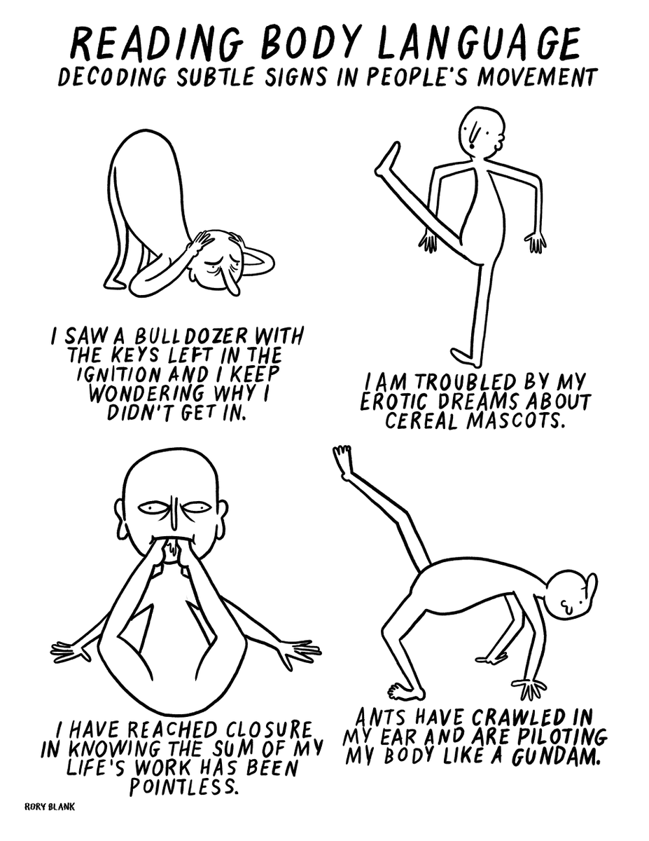 reading body language 