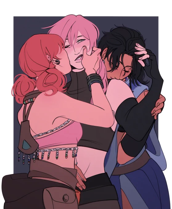 Just in time for pride month amirite #ff13 #lightfanille