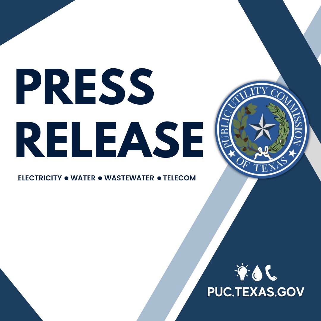PUCTX's tweet photo. PUCT Executes Agreement for Third Texas Energy Fund Completion Bonus Grant:  Read more: https://t.co/WZHCRCmb4K #txlege #txenergy https://t.co/q7MDjnO2dY