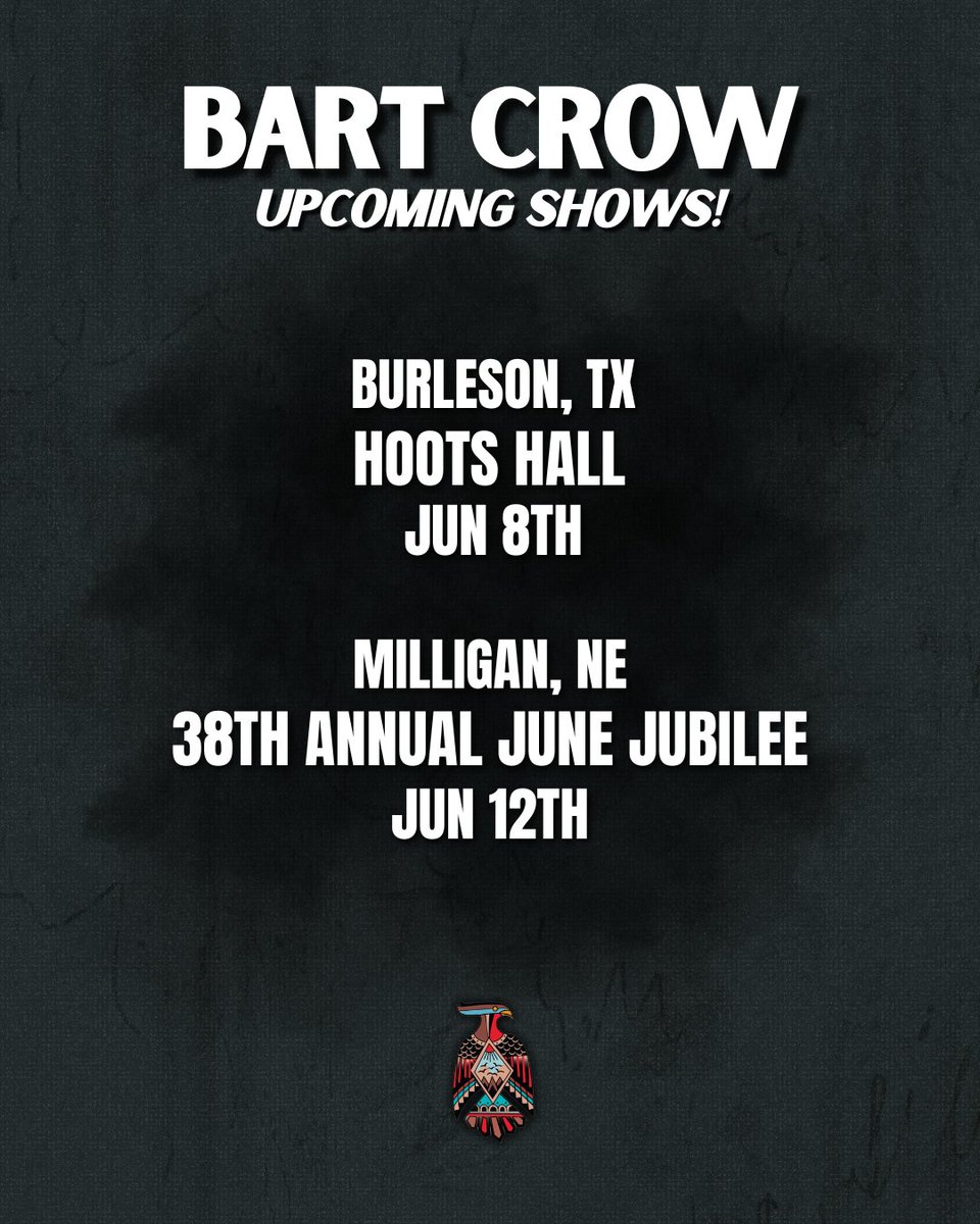 BartCrow's tweet photo. Got a couple shows coming up fast everyone! 🔥 I would love to see your beautiful faces there. Tickets are of course available at https://t.co/1CzAwNNmXy and as always I love you all, can't wait to see you there!! 🤟🎤

📷IG: kcr.mediaa

#bartcrow #upcomingshows #indieartist https://t.co/OuhjSkaSlj