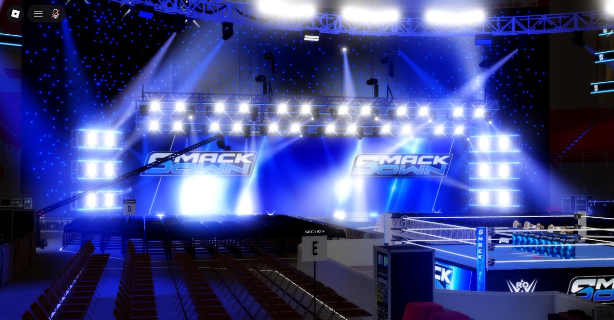 RoWWE_'s tweet photo. #RoWWESmackdown 🔵

Smackdown returns LIVE SATURDAYS @ 1ET! 📺

Brand new arena LIVE from Houston, along with more realistic straps thanks to assistance from
@KaizenRW ! https://t.co/s1rfW3en70